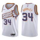 Suns #34 Charles Barkley White New Swingman Jersey