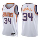 Suns #34 Charles Barkley White Swingman Jersey