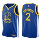 Warriors #2 Brandin Podziemski Royal Blue Swingman Jersey