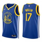 Warriors #17 Chris Mullin Royal Blue Swingman Jersey