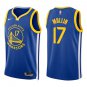 Warriors #17 Chris Mullin Royal Blue Swingman Jersey