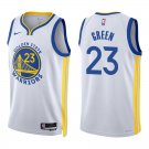Warriors #23 Draymond Green White Swingman Jersey