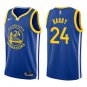 Warriors #24 Rick Barry Royal Blue Swingman Jersey