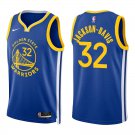 Warriors #32 Trayce Jackson-Davis Royal Blue Swingman Jersey