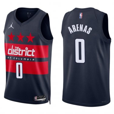 Wizards #0 Gilbert Arenas Navy Swingman Jersey
