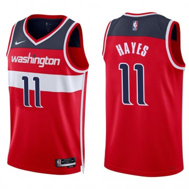 Wizards #11 Elvin Hayes Red Swingman Jersey