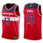 Wizards #13 Jordan Poole Red Swingman Jersey
