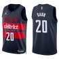 Wizards #20 Alex Sarr Navy Swingman Jersey