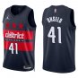 Wizards #41 Wes Unseld Navy Swingman Jersey