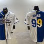 Aaron Donald #99 Los Angeles Rams Stitched Jersey White & Royal