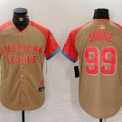 Aaron Judge #99 American League 2024 All-Star Game Limited Player Jersey - Cream