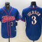 Allen Iverson #3 Philadelphia 76ers Stitched Jersey Royal