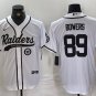 Brock Bowers #89 Las Vegas Raiders Stitched Jersey White