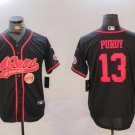 Brock Purdy #13 San Francisco 49ers Stitched Jersey Black