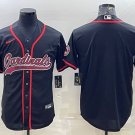 Activewear  Arizona Cardinals Uniform Blank Jerseys Black Baseball CoolBase Shirt