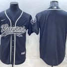 Activewear  Baltimore Ravens Uniform Blank Jerseys Black RFLCTV Baseball Cool Shirt
