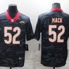 Activewear  Chargers Uniform 52 Khalil Mack Jerseys Camo Fashion Limited Shirt