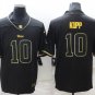 Activewear  LA Rams Uniform #10 Cooper Kupp Jerseys Black Golded Edition Limited Shirt