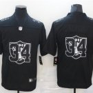 Activewear  Raiders Uniform #13 Hunter Renfrow Jerseys Black Shadow Logo Limited Shirt