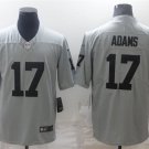 Activewear  Raiders Uniform #17 Davante Adams Jerseys Gray Inverted Limited Shirt