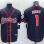 Activewear  Uniform #1 Kyler Murray Jerseys Black Baseball CoolBase Shirt