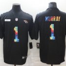Activewear  Uniform #1 Kyler Murray Jerseys Black Rainbow Limited Shirt