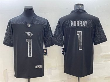 Activewear  Uniform #1 Kyler Murray Jerseys Black RFLCTV Limited Shirt