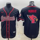 Activewear  Uniform #1 Kyler Murray Jerseys Black Team Big Logo Baseball Shirt
