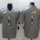Activewear  Uniform #1 Kyler Murray Jerseys Gray Baseball CoolBase Shirt