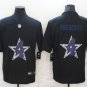 Activewear  Uniform #4 Dak Prescott Jerseys Black Shadow Logo Limited Shirt