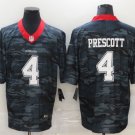 Activewear  Uniform #4 Dak Prescott Jerseys Camo Limited Shirt