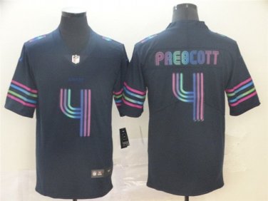 Activewear  Uniform #4 Dak Prescott Jerseys Navy City Edition Limited Shirt