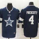 Activewear  Uniform #4 Dak Prescott Jerseys Navy Team Big Logo Limited Shirt