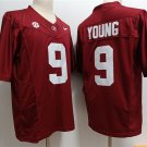Activewear  Uniform #9 Bryce Young Jerseys Red Crimson Tide College Shirt