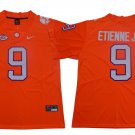 Activewear  Uniform #9 Travis Etienne Jerseys Orange Tigers College Shirt