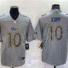 Activewear  Uniform #10 Cooper Kupp Jerseys Gray Atmosphere Fashion Limited Shirt