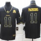 Activewear  Uniform #11 Micah Parsons Jerseys Black Golded Est.1960 Limited Shirt