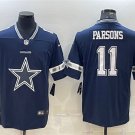 Activewear  Uniform #11 Micah Parsons Jerseys Navy Team Big Logo Limited Shirt
