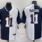 Activewear  Uniform #11 Micah Parsons Jerseys Split Blue