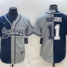 Activewear  Uniform #11 Micah Parsons Jerseys Split Navy