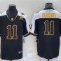 Activewear  Uniform #11 Micah Parsons Jerseys Thanksgiving Black Gold Limited Shirt