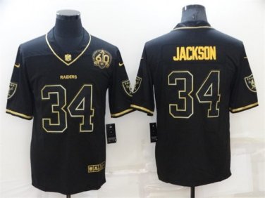 Activewear  Uniform #13 Hunter Renfrow Jerseys Black Golded 60th Patch Limited Shirt