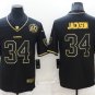 Activewear  Uniform #13 Hunter Renfrow Jerseys Black Golded 60th Patch Limited Shirt
