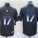 Activewear  Uniform #17 Josh Allen Jerseys Black Arch Smoke Limited Shirt
