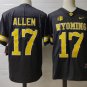 Activewear  Uniform #17 Josh Allen Jerseys Brown MY Cowboys College Shirt