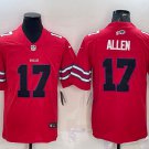 Activewear  Uniform #17 Josh Allen Jerseys Red Fashion Limited Shirt
