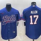 Activewear  Uniform #17 Josh Allen Jerseys Royal Baseball CoolBase Shirt