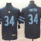 Activewear  Uniform #34 Walter Payton Jerseys Navy City Edition Limited Shirt