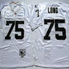 Activewear  Uniform #75 Howie Long Jerseys M&N Vintage White Throwback Shirt