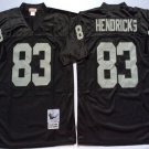 Activewear  Uniform #83 Ted Hendricks Jerseys Vintage Black Throwback Shirt